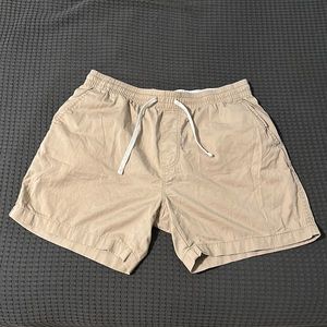 Men’s J. Crew Factory 6” Dock Shorts, Khaki
